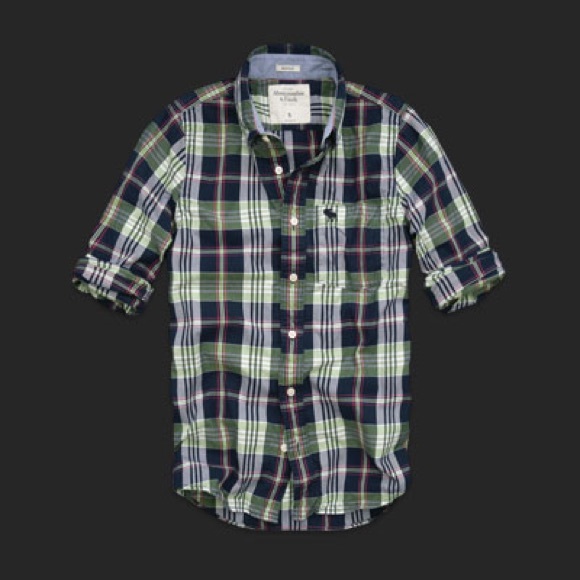 Abercrombie & Fitch Other - Abercrombie & Fitch Elk Lake Green Plaid Shirt
